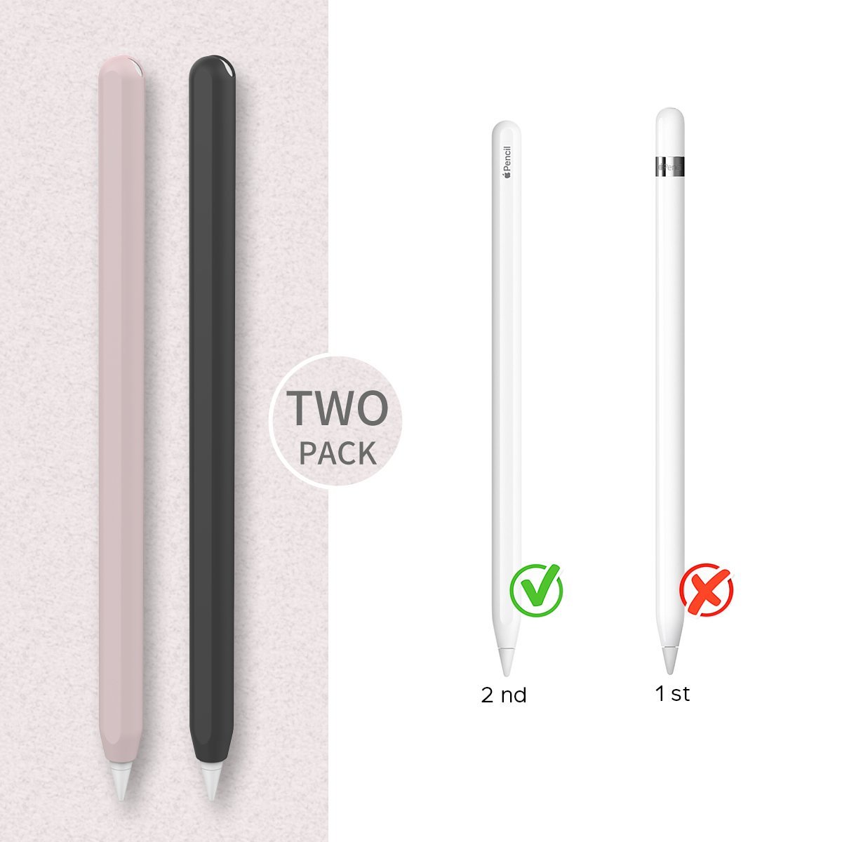 AhaStyle | Apple Pencil 第二代專用矽膠保護筆套PT65(X00225XIDD