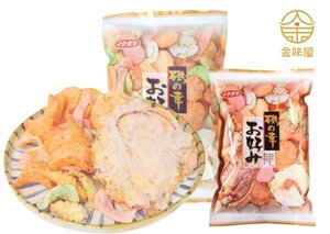 (日本直送) 日本版 池田屋 磯の幸三海鲜什錦米餅 130g (4901053018096-1)