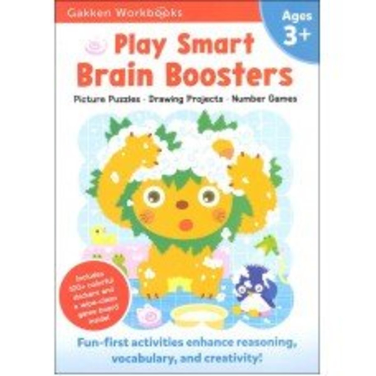 Play Smart Brain Boosters Age 3+ Gakken Workbook