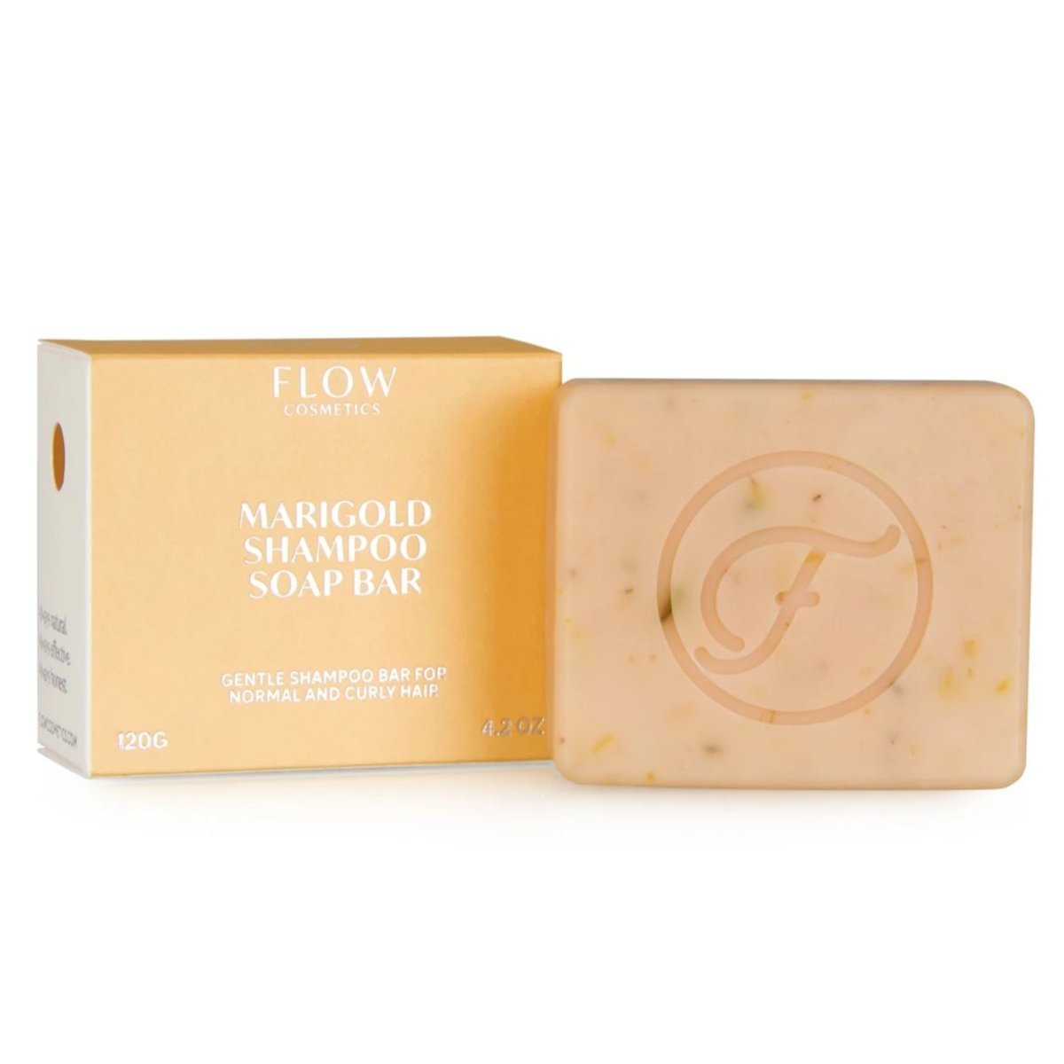 Marigold Shampoo Soap Bar (Calm Aggravated Skin, Dandruff and Scalp Infections)