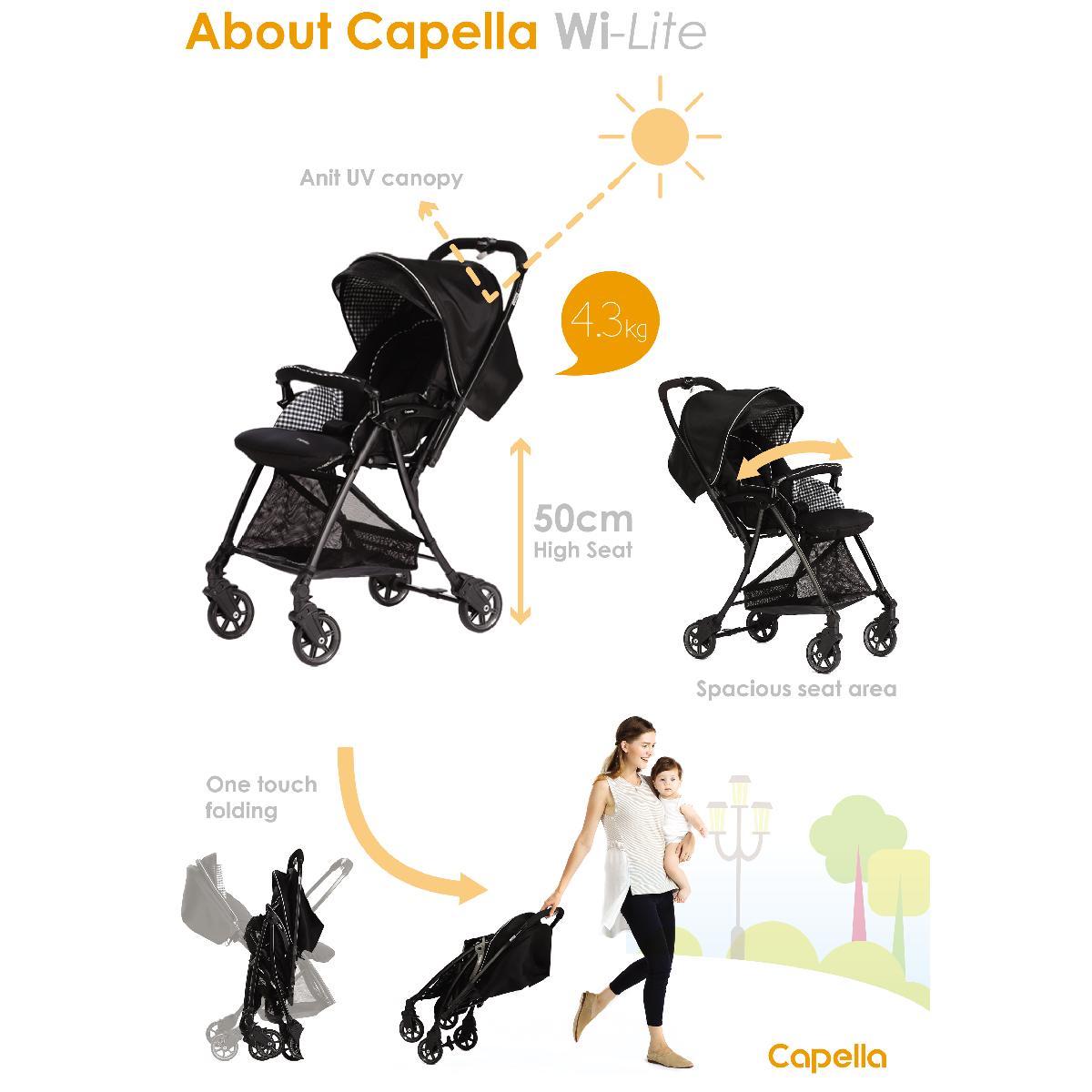 capella wi lite stroller review