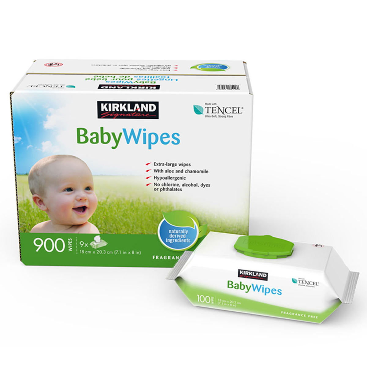 kirkland signature kirkland baby wipes unscented 900ct