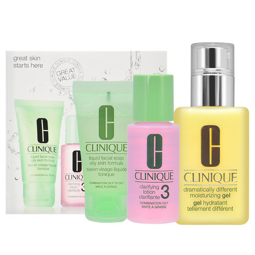 clinique three step system