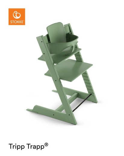 stokke high chair green