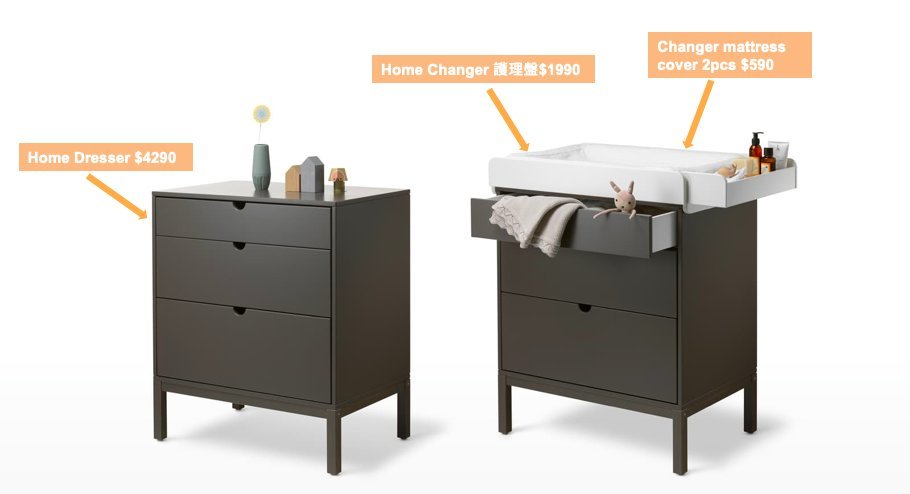 stokke changing table