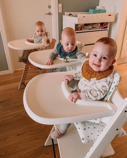 stokke tray storm grey