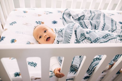 prickle pots crib sheet