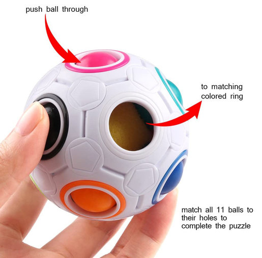 football fidget cube