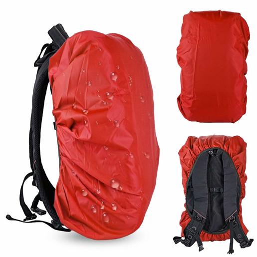 red waterproof backpack