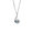 Moon Cultured fresh water pearl silver pendant