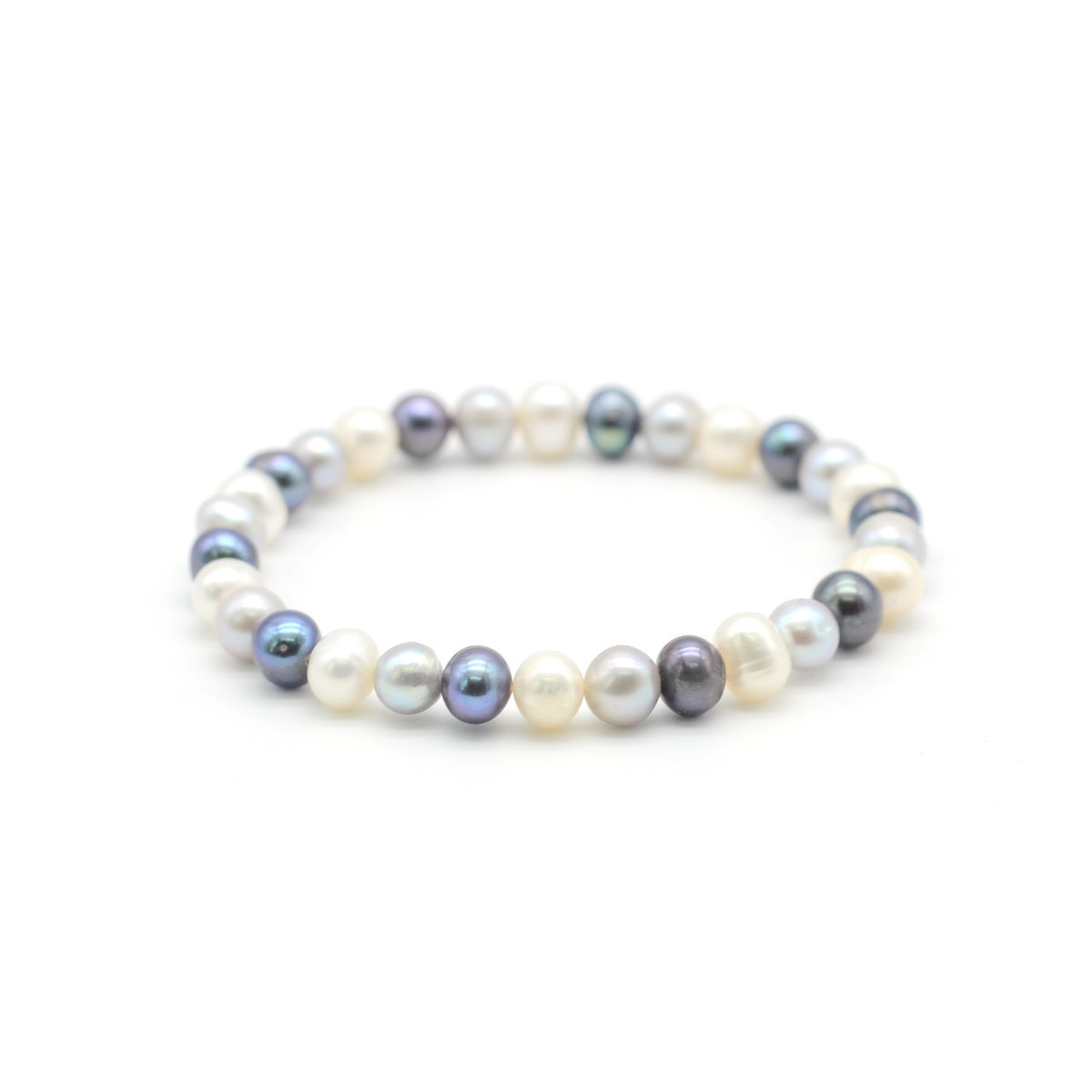 (Free Gift) 6-7mm Cultured fresh water pearl Bracelet