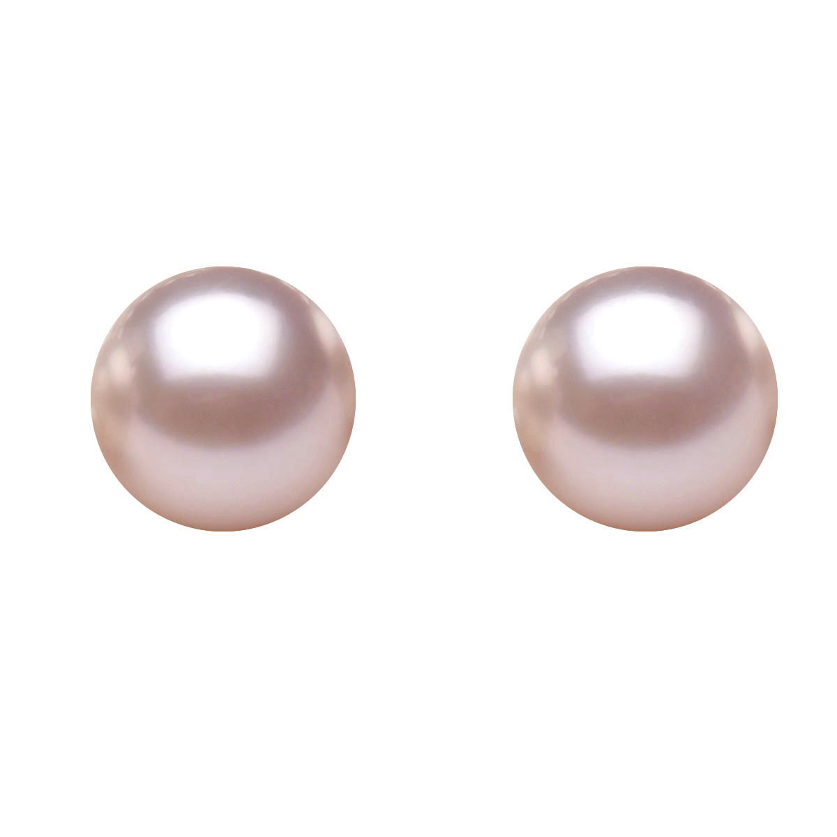 10-11mm Natural Pink Color Cultured fresh water pearl Earring