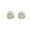 Rose- MOP with 925 silver Earring