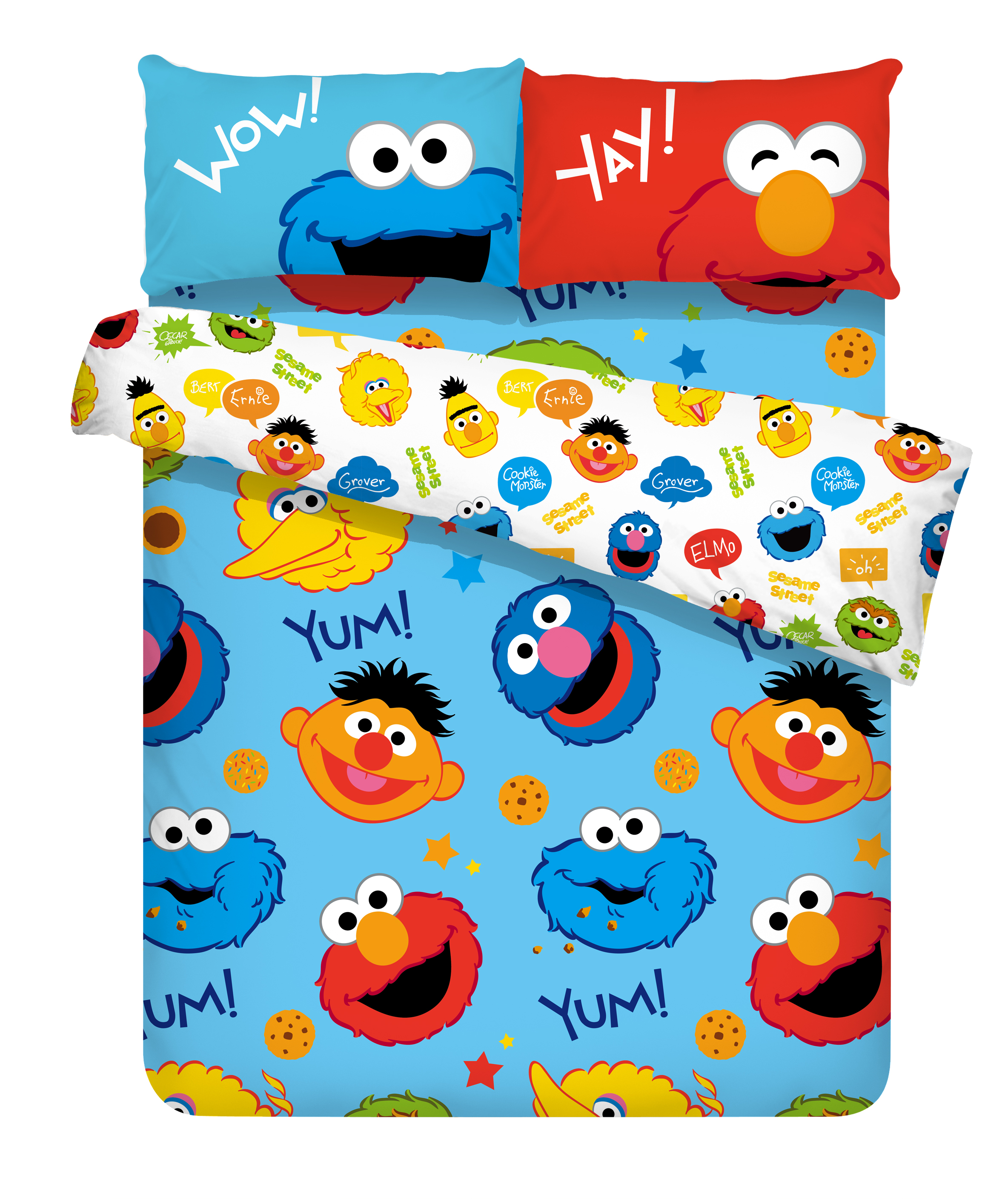 Bursa Sesame Street Yum Double Set 48 Size Double