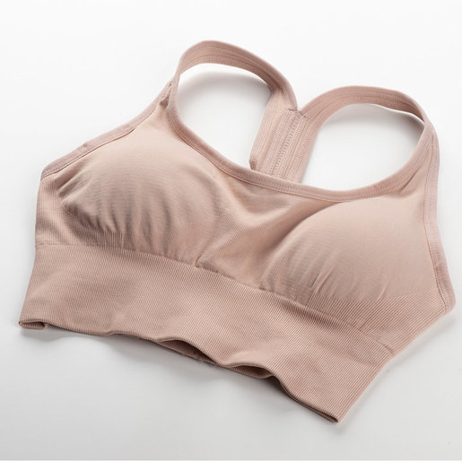 sports bra with back closure