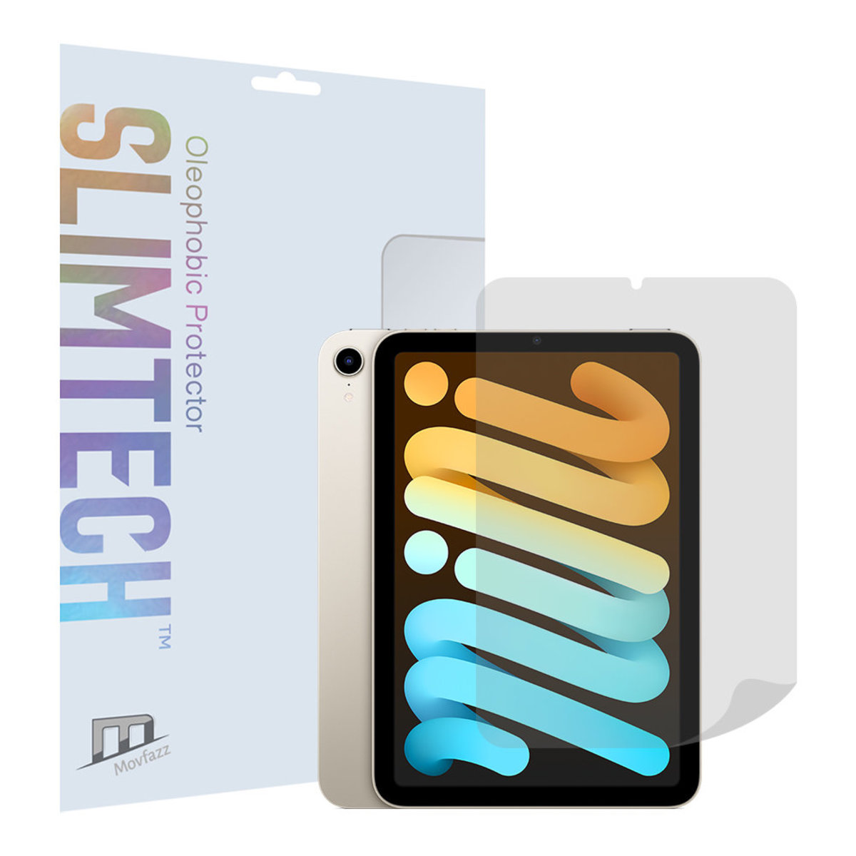 SlimTech iPad mini 6 (2021) Paperlike Ultrafine 螢幕擬書寫紙保護貼 - 透明（3 年保養）