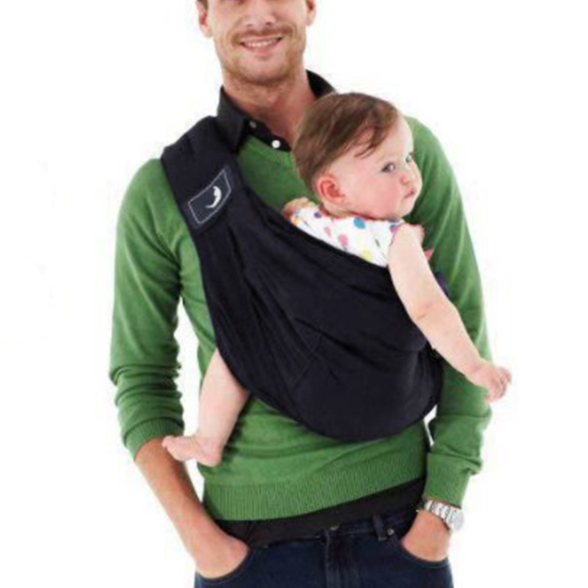 Baby carrier, 5 types of carrier, lightweight, newborn, infant to 33 pounds, soft and breathable fabric