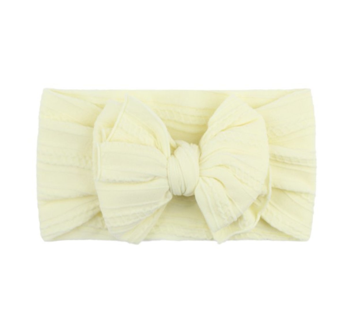 嬰兒頭帶, 蝴蝶結嬰兒髮箍, 新生兒髮箍, 尼龍髮飾,適合嬰兒