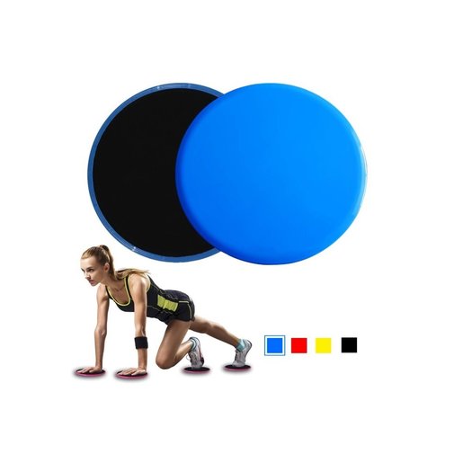 2 Exercise Sliders Fitness Workout, Gliding Discs For Hardwood Floors