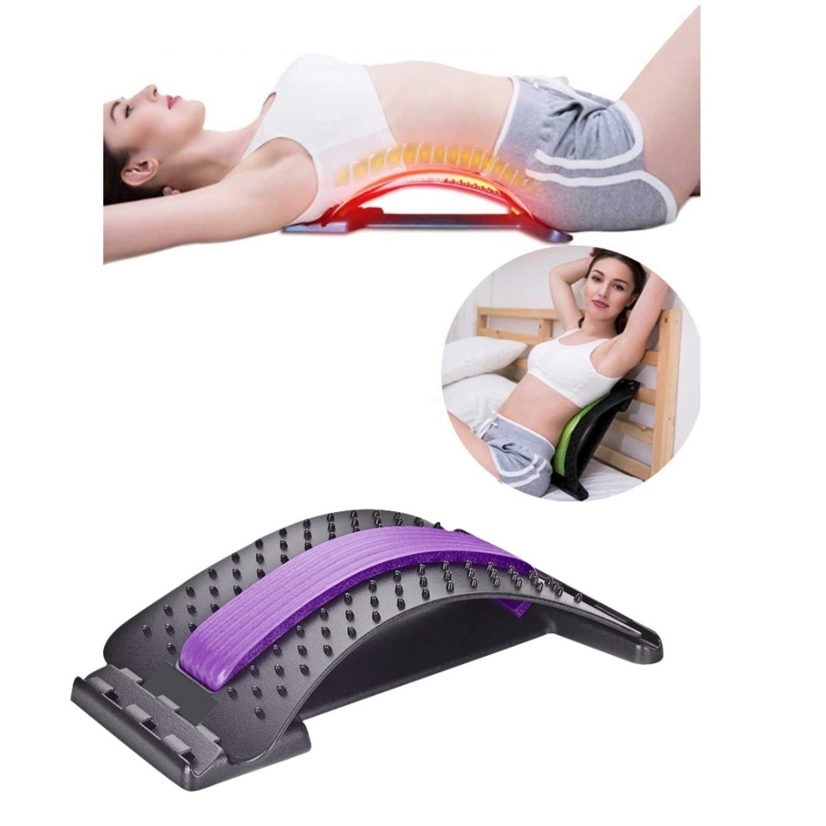 CODIVER Back Pain Relief Product, Back Stretcher, Spinal Curve Back Back /  Lumbar Support - Buy CODIVER Back Pain Relief Product, Back Stretcher,  Spinal Curve Back Back / Lumbar Support Online at