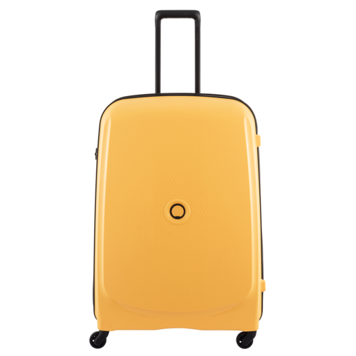 delsey yellow luggage