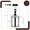 牛奶起泡器-不銹鋼手泵牛奶起泡器800ML