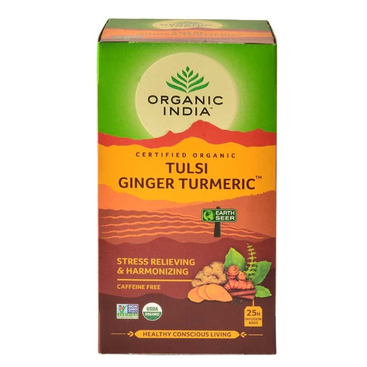 Tulsi Ginger Turmeric Tea