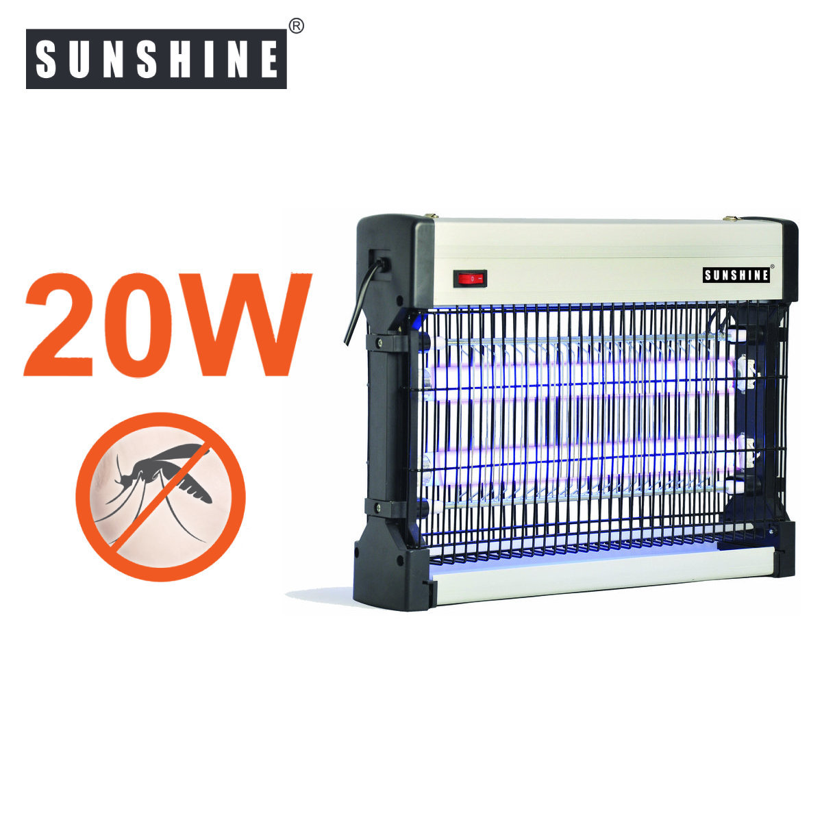 SUNSHINE | MosKiller III 20W UV Mosquito insect Killer Bug Zapper Fly