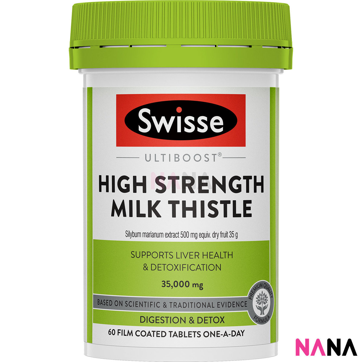 Milk Thistle 35000mg 60 Tablets (EXP:08 2025)