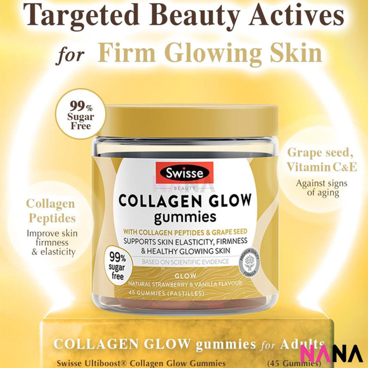 Swisse | Beauty Collagen Glow Gummies 45 Gummies (EXP:04 2024) | HKTVmall  The Largest HK Shopping Platform