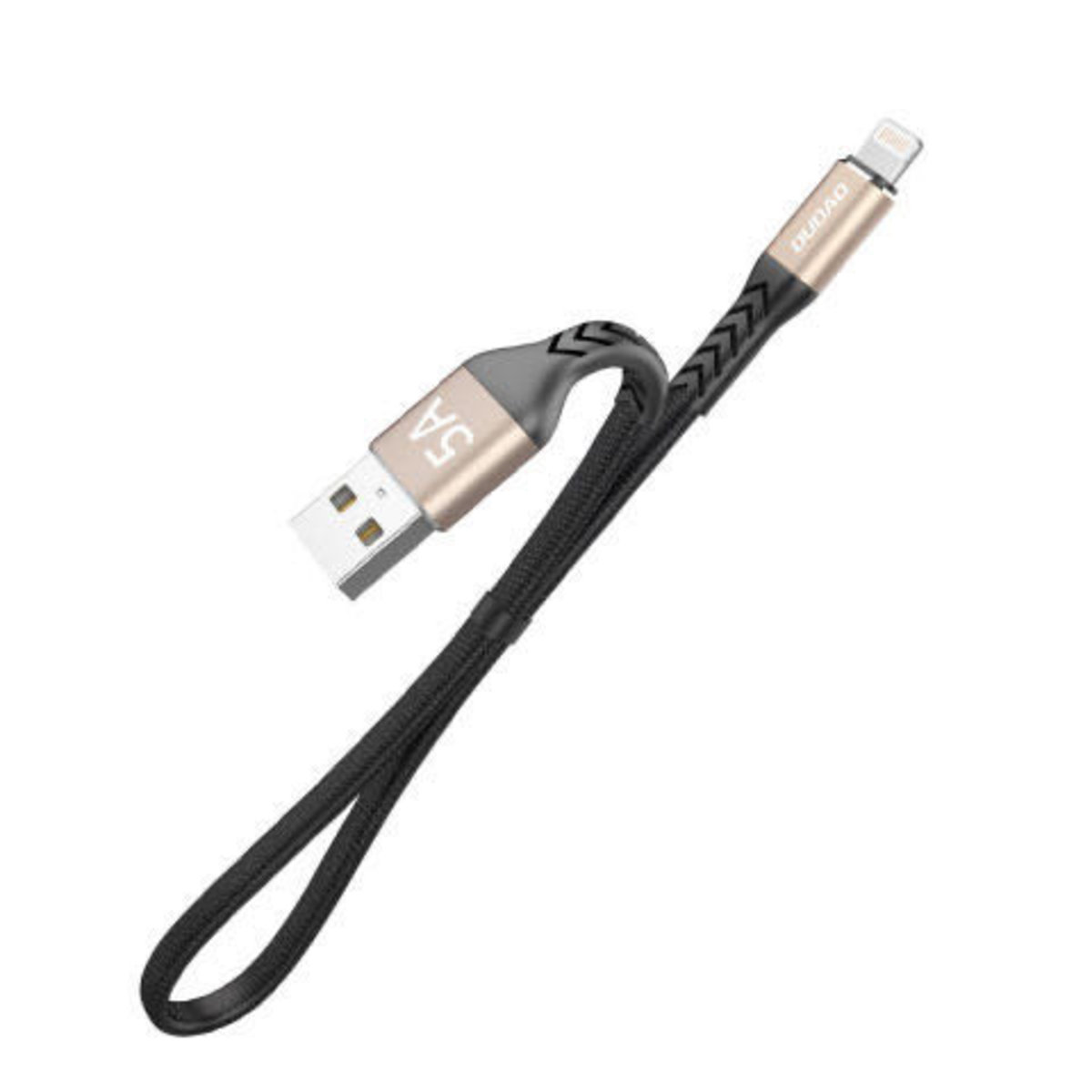 5A Lightning / Type-C 23cm疾速充電線方便攜帶20000次摺曲測試(Lightning接口)