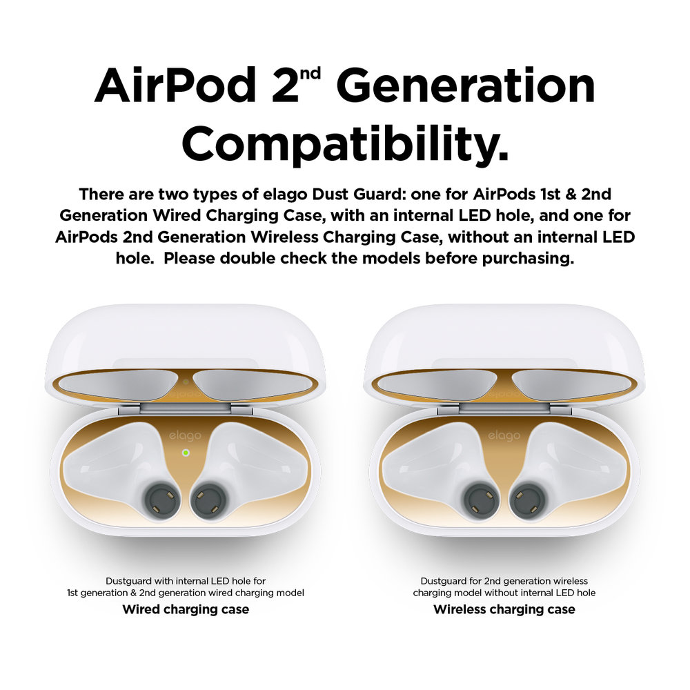 Airpods 2 Wireless Charging Case 