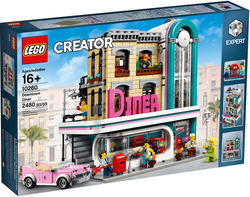 lego creator expert downtown diner