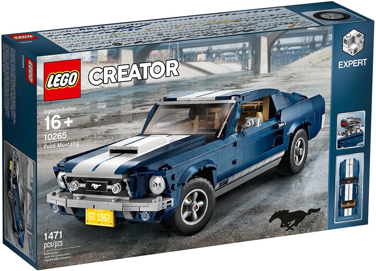 lego expert ford mustang