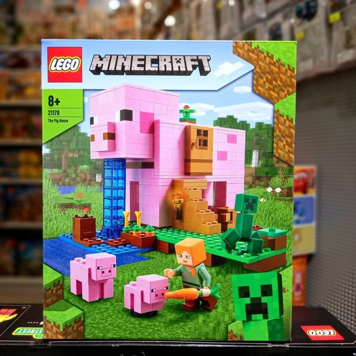 Lego Lego Minecraft The Pig House Authorized Parallel Import Ver Random Hktvmall Online Shopping