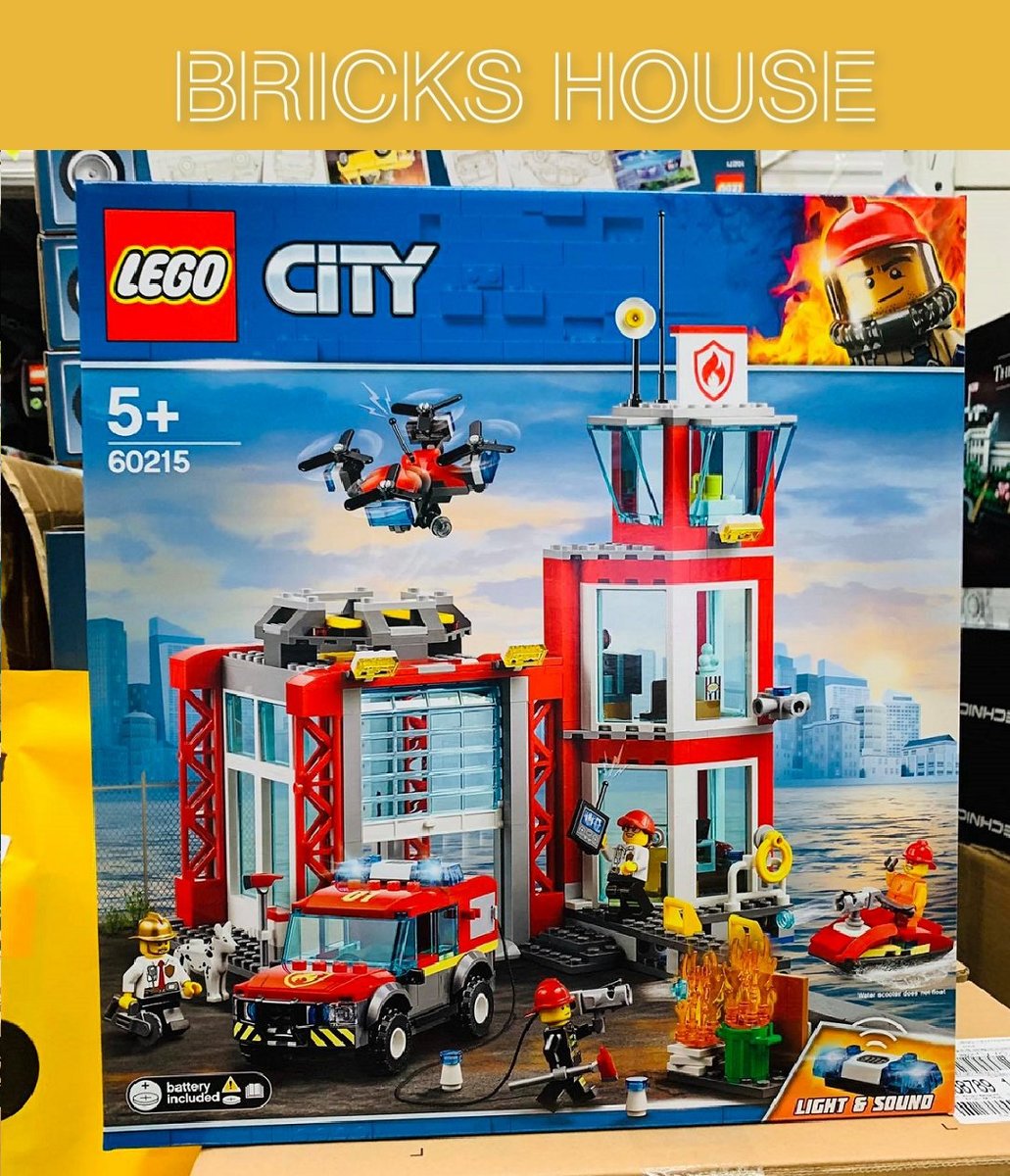 lego city fire station 60215