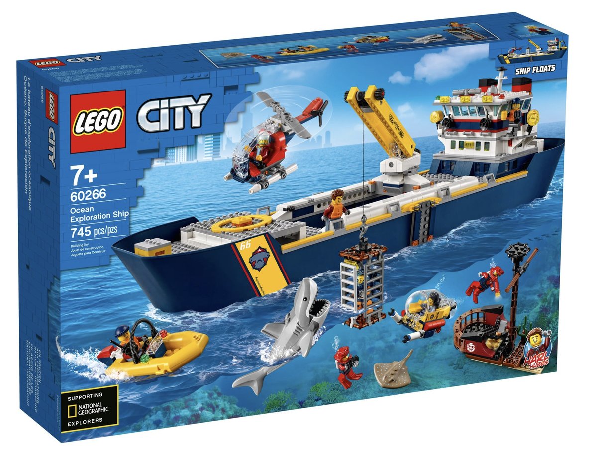 lego city cargo boat