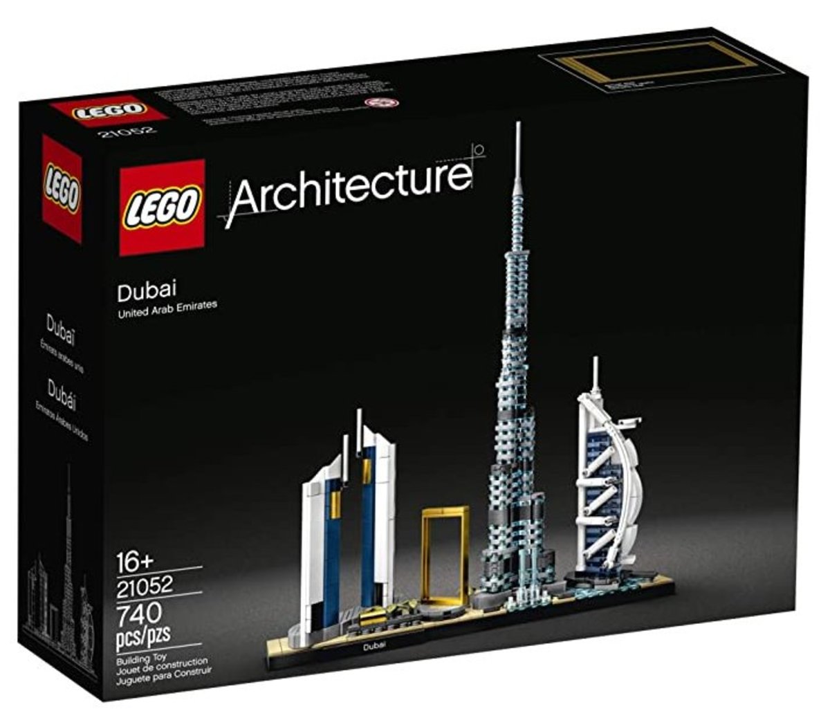 lego architecture skyline display