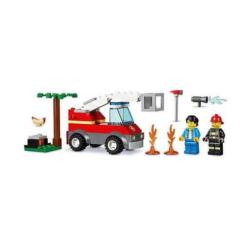 lego city barbecue burn out 60212