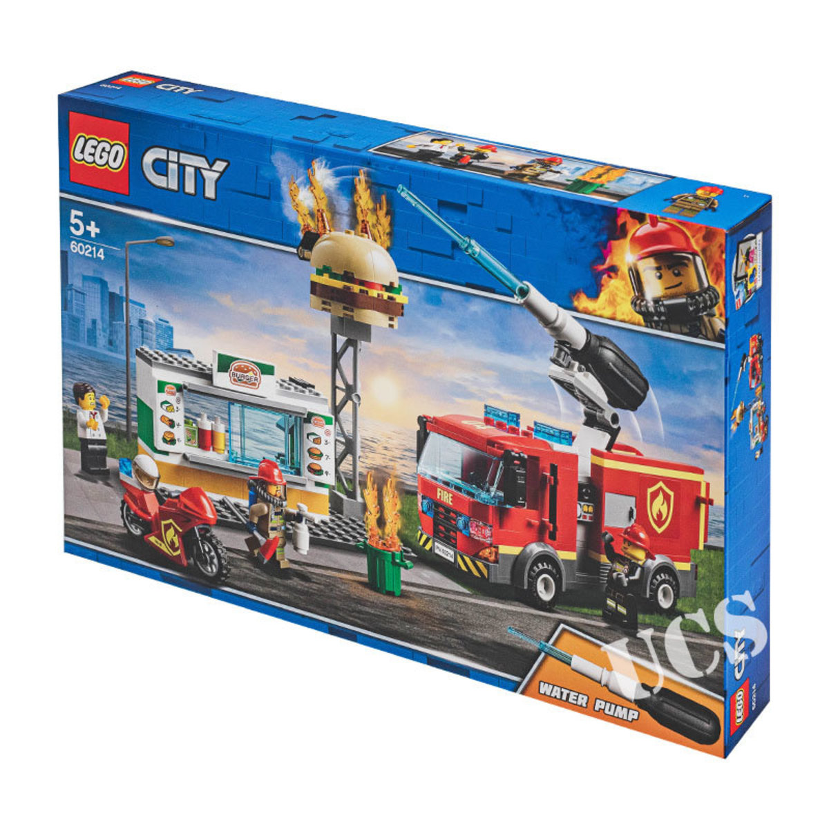 樂高 Lego 城市系列 漢堡店消防救援 Hktvmall 香港最大網購平台