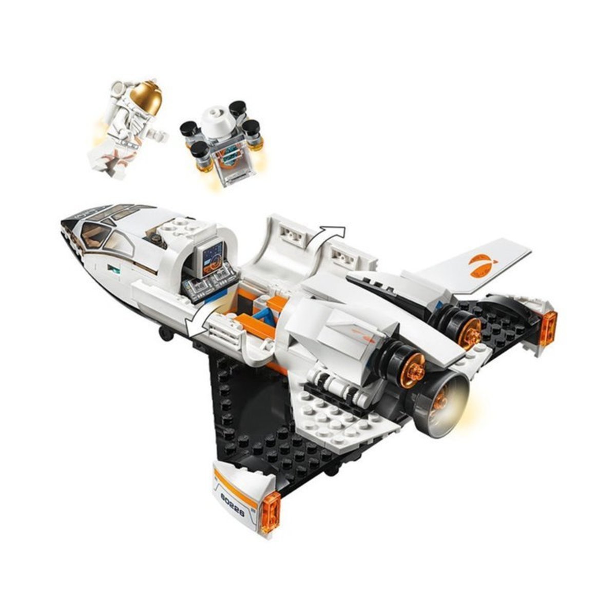 lego city space shuttle