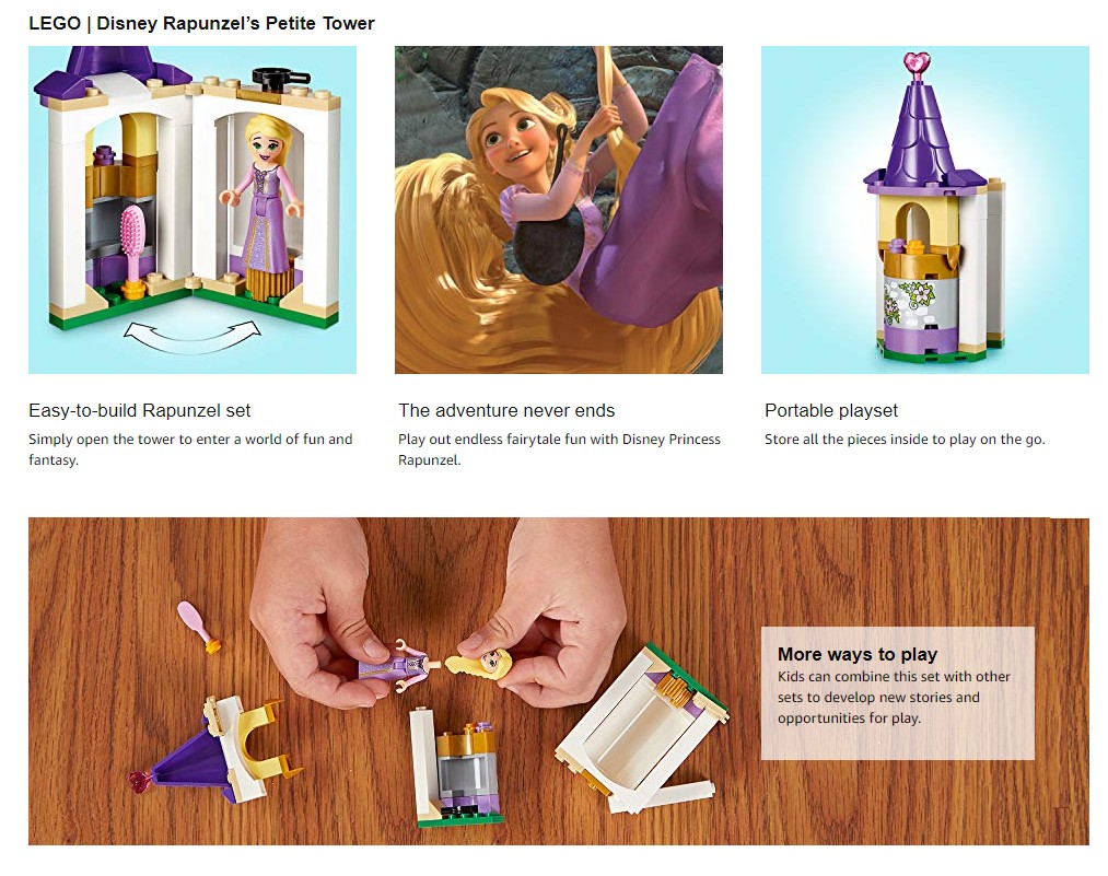 petite rapunzel gift set