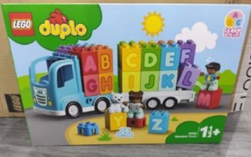 duplo alphabet truck