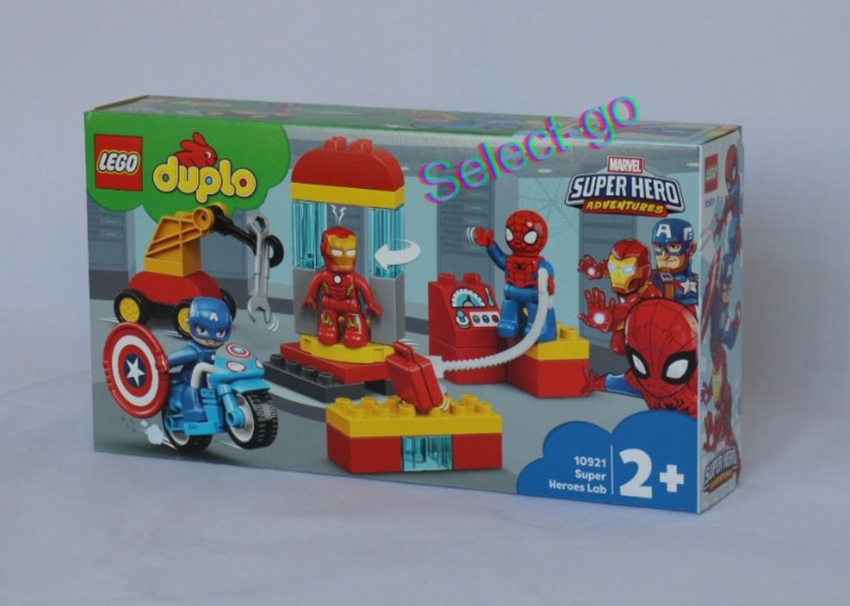 lego duplo super heroes lab 10921