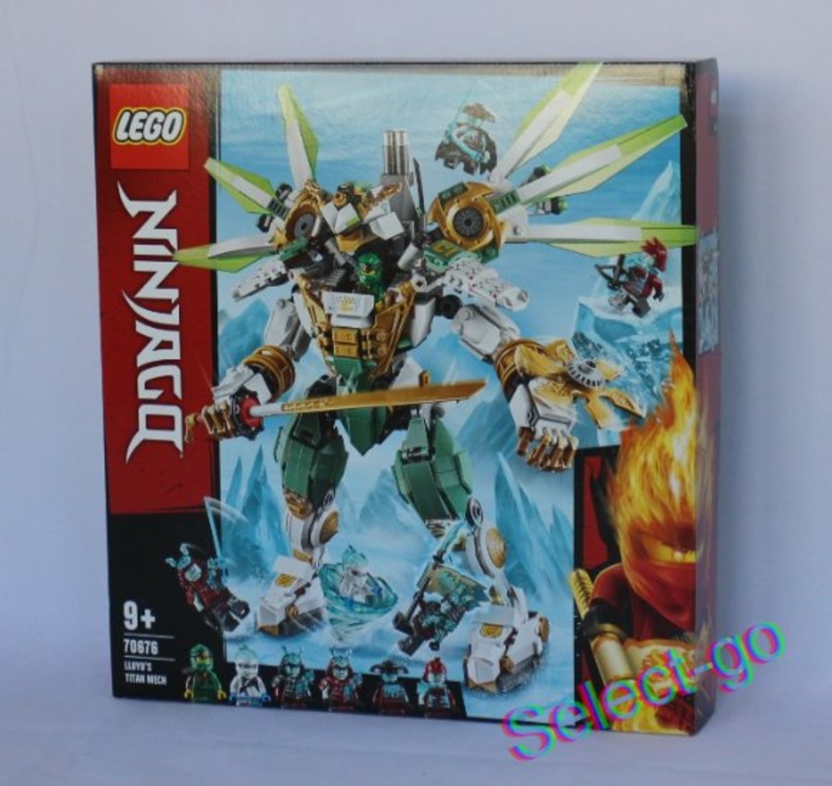 lego ninjago 70676 lloyd's titan mech