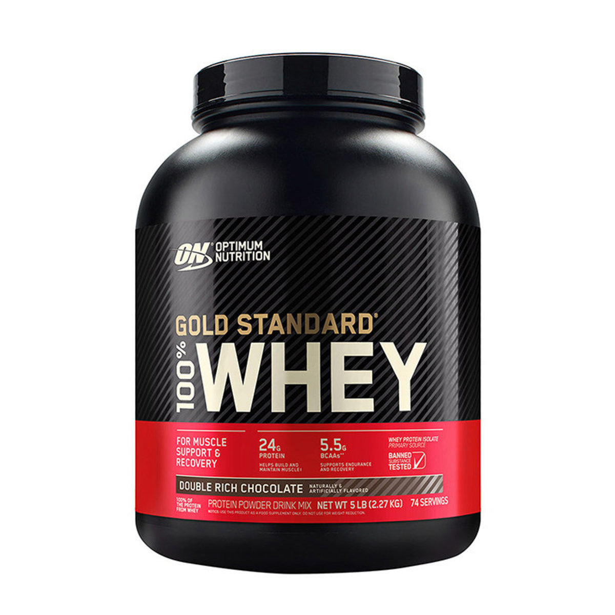 Gold Standard Whey 5lbs - Double Rich Chocolate