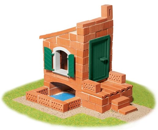 teifoc small house brick construction set