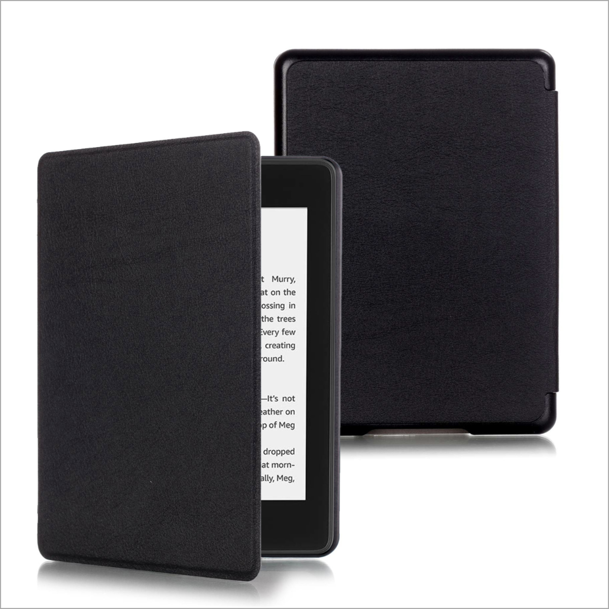 Kindle 最新第十代 Amazon Kindle Paperwhite 18 代用保護套 含智能睡眠功能 黑色 香港電視hktvmall 網上購物